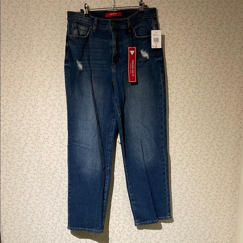 NWT Guess Straight Leg Denim Jeans
